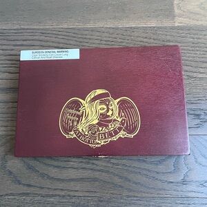 Deadwood Tobacco Co Fat Bottom Betty Empty Wood Cigar Box